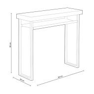 Mueble consola para recibidor DAREK