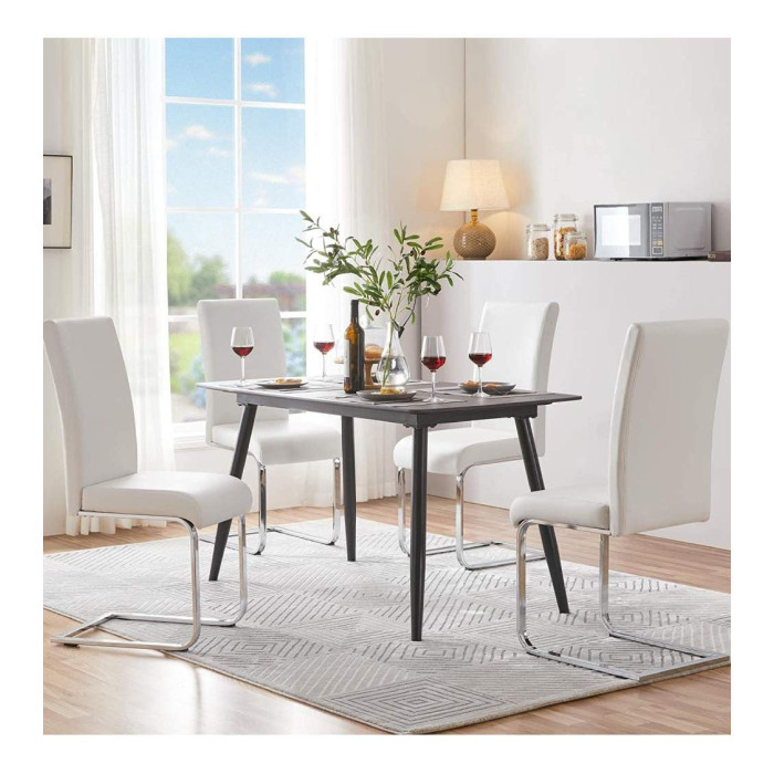 Pack 4 sillas comedor polipiel KIM | Cambia Tus Muebles