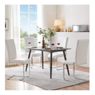 Pack 4 sillas comedor polipiel KIM | Cambia Tus Muebles