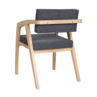 Silla de madera maciza NOVYK