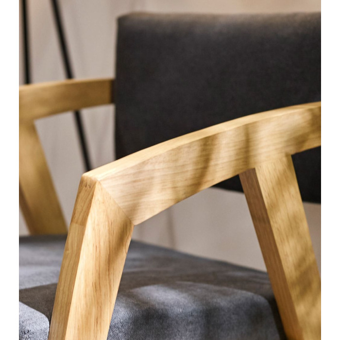 Silla de madera maciza NOVYK