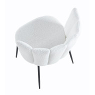 Pack de 4 sillas de comedor de borreguito NERTA