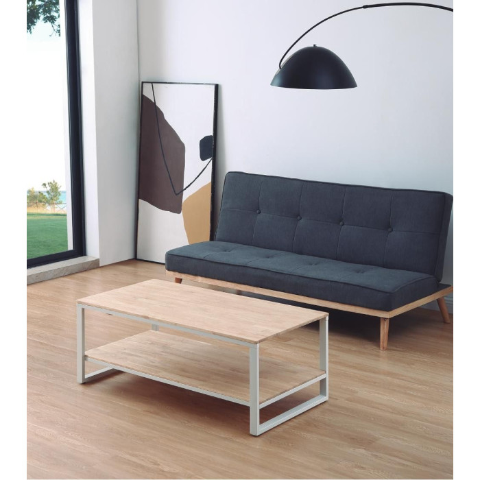 Mesa centro elevable estilo industrial JARED