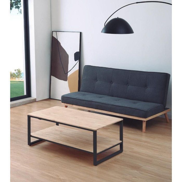 Mesa centro elevable estilo industrial JARED