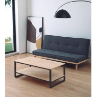 Mesa centro elevable estilo industrial JARED