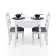 Pack 2 sillas blancas de cocina o comedor Seattle