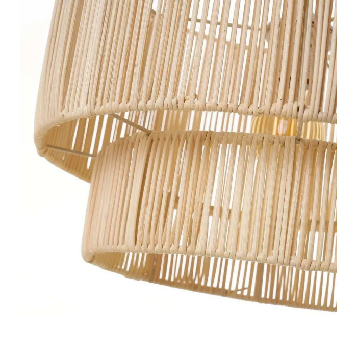 Lámpara de techo TEVA, diseño ratán | Cambia Tus Muebles