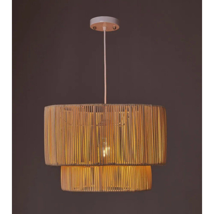 Lámpara de techo TEVA, diseño ratán | Cambia Tus Muebles