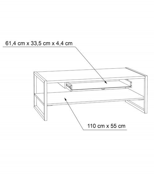 Mesa centro industrial FRANK