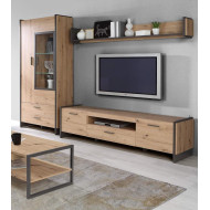 Mueble de TV de estilo industrial FRANK