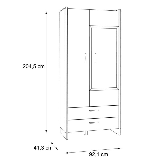 Vitrina alta industrial FRANK