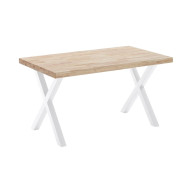 Mesa de comedor industrial DAREK pata X