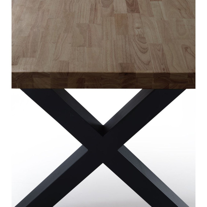 Mesa de comedor industrial DAREK pata X