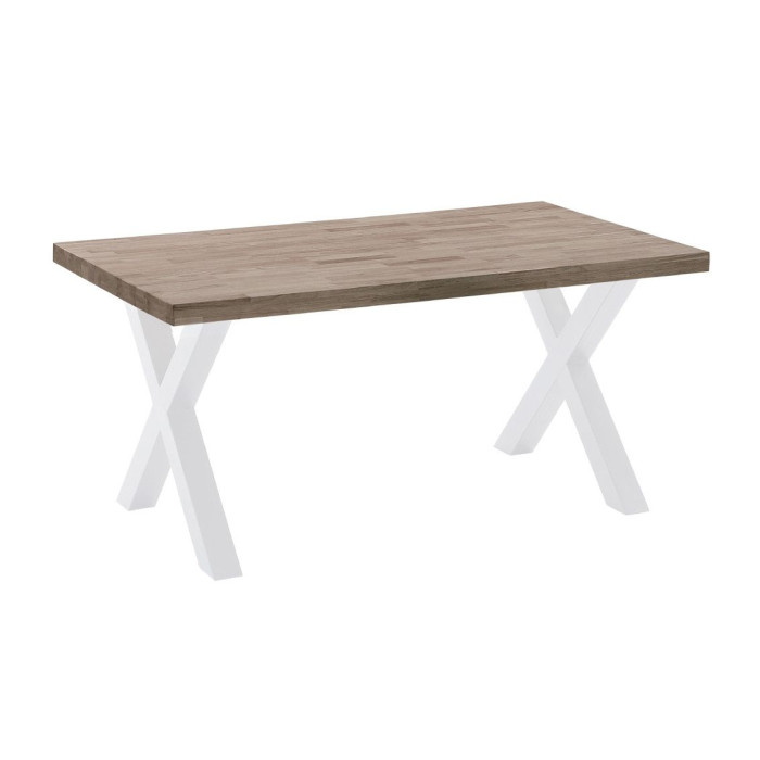 Mesa de comedor industrial DAREK pata X