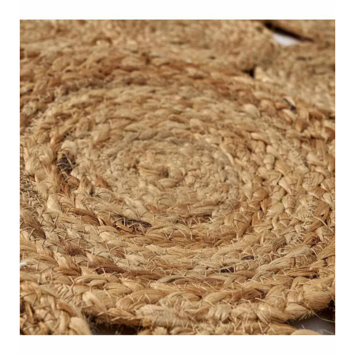 Alfombra Yute redonda ZOYA | Don Tresillo