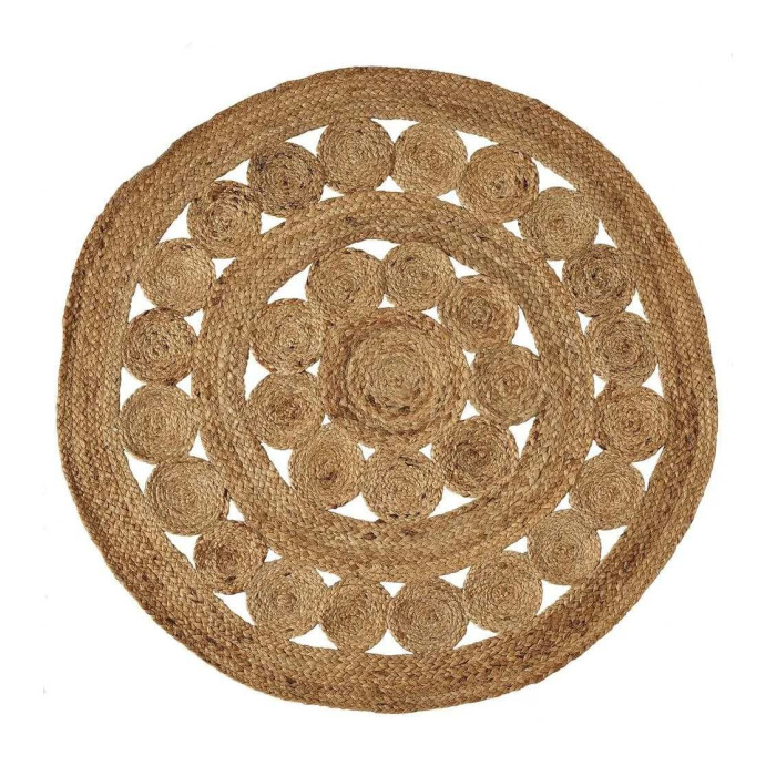 Alfombra Yute redonda ZOYA | Don Tresillo