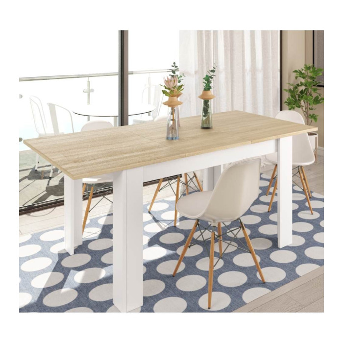 Mesa comedor extensible 140x90 cm KATIA