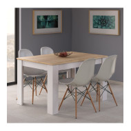 Mesa comedor extensible 140x90 cm KATIA