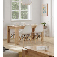 Mesa comedor extensible 140x90 cm KATIA