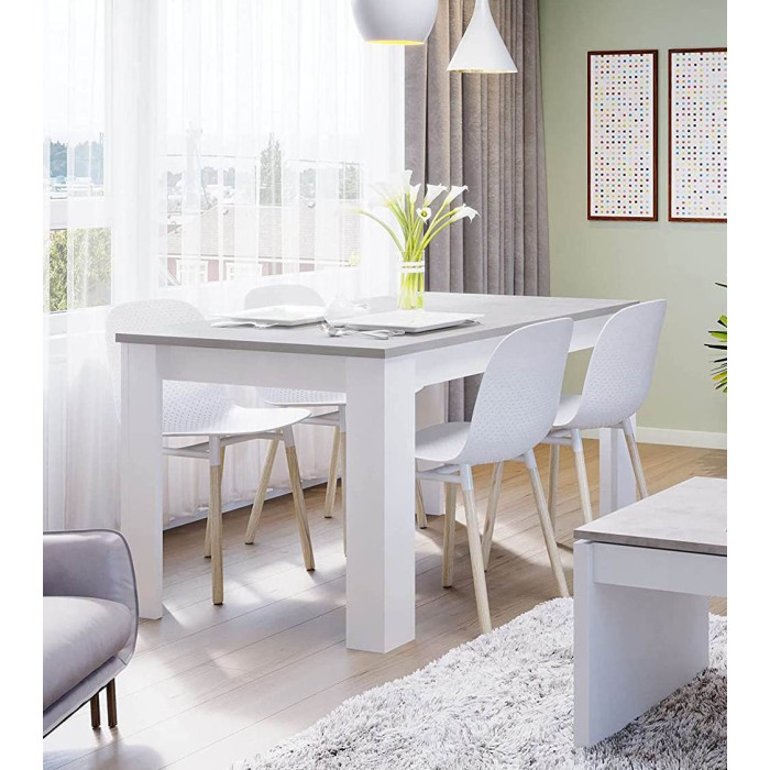 Mesa comedor extensible 140x90 cm KATIA