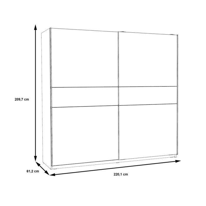 armario puertas correderas roble blanco oferta tarragona