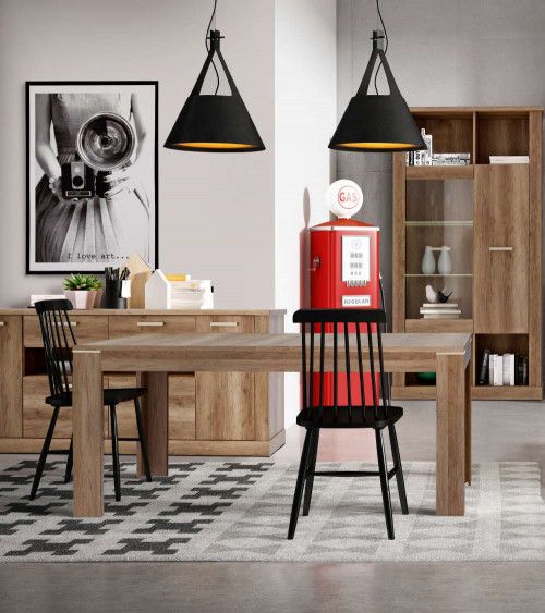 Mesa de comedor extensible YUKON