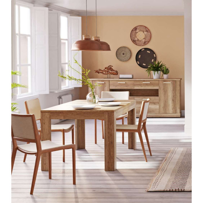 Mesa de comedor extensible YUKON