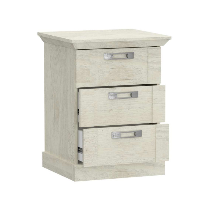 Mesita de noche 3 cajones KAREN