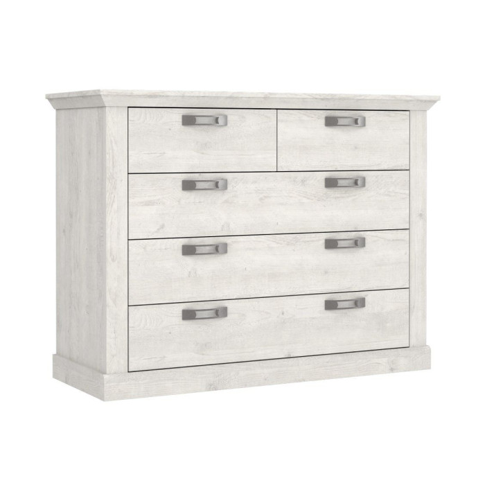 Cómoda 5 cajones dormitorio KAREN