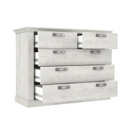 Cómoda 5 cajones dormitorio KAREN