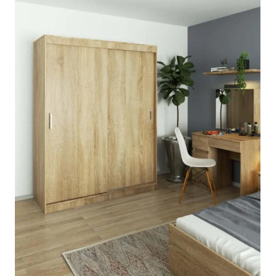 Armario 2 puertas correderas 180 cm JANGO