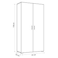 Armario 2 puertas abatibles KALEB