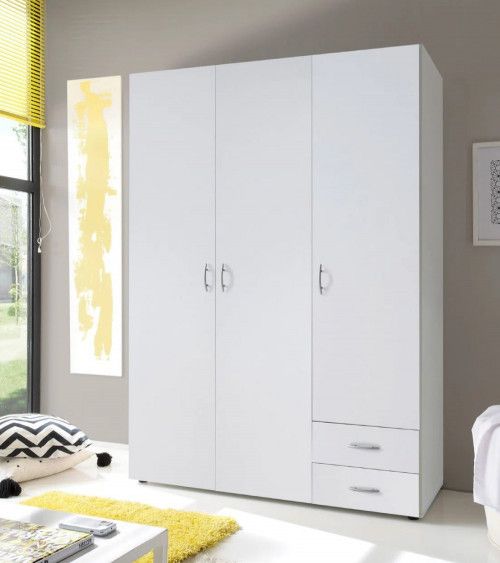 Armario 3 puertas + 2 cajones KALEB