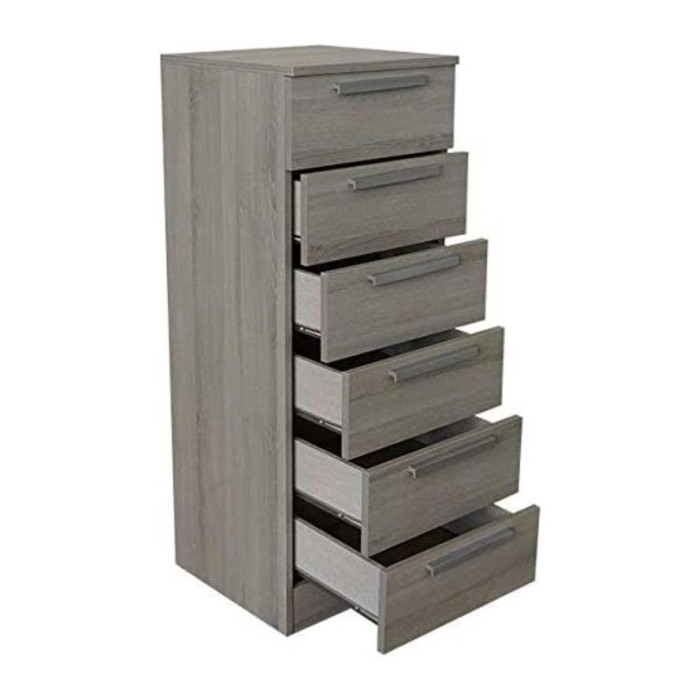 Sinfonier de 6 cajones CUBE - Cómoda alta moderna
