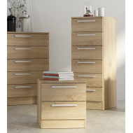 Sinfonier de 6 cajones CUBE - Cómoda alta moderna
