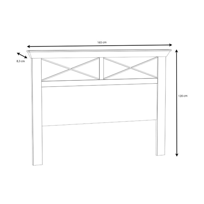 Cabecero cama 165 cm KAREN