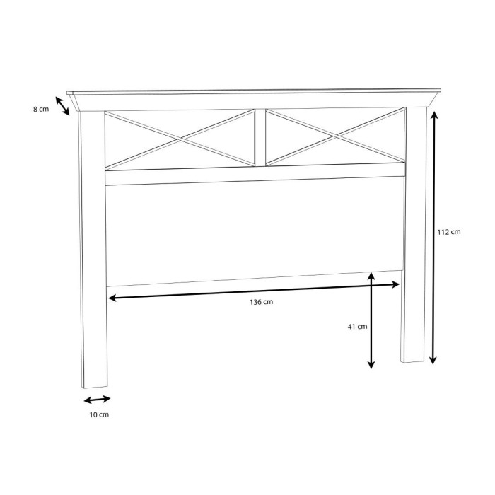 Cabecero cama 165 cm KAREN