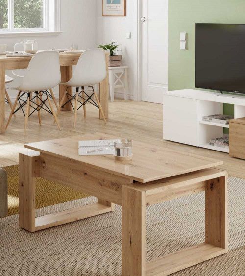 Mesa centro elevable KEILA