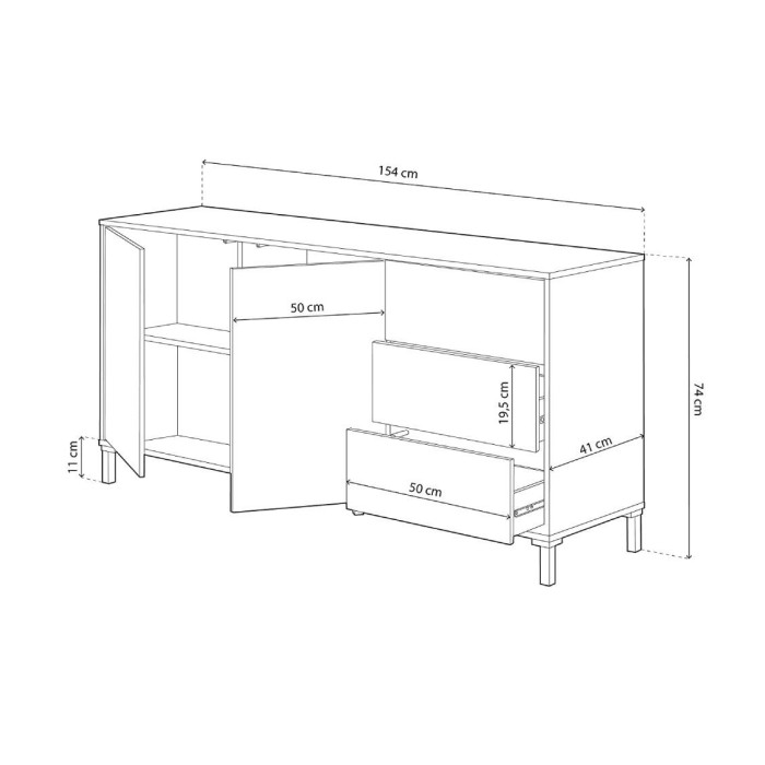 Mueble aparador de salón comedor ELDA