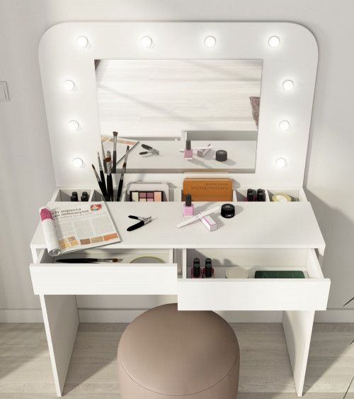 Mueble tocador con espejo HOLLY