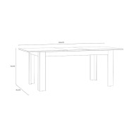 Mesa comedor extensible ODIN