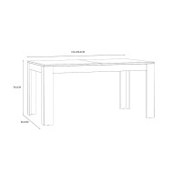 Mesa comedor extensible ODIN