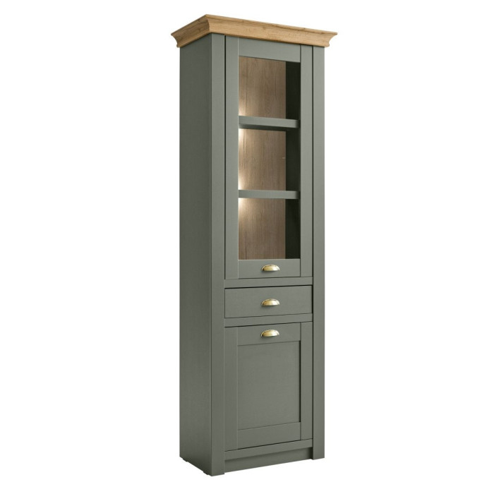 Vitrina alta rústica MIDDLETON