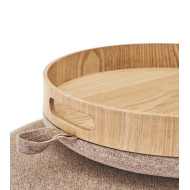 Pack 2 puffs decorativos con arcón ANIA | Cambia Tus Muebles