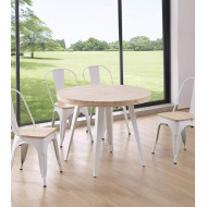 Mesa redonda fija industrial SKADI