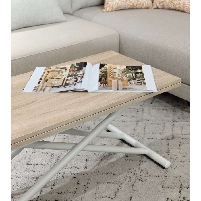 Mesa de centro elevable y extensible FRENZY