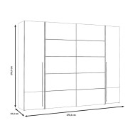 Armario ropero extra grande ARAGON