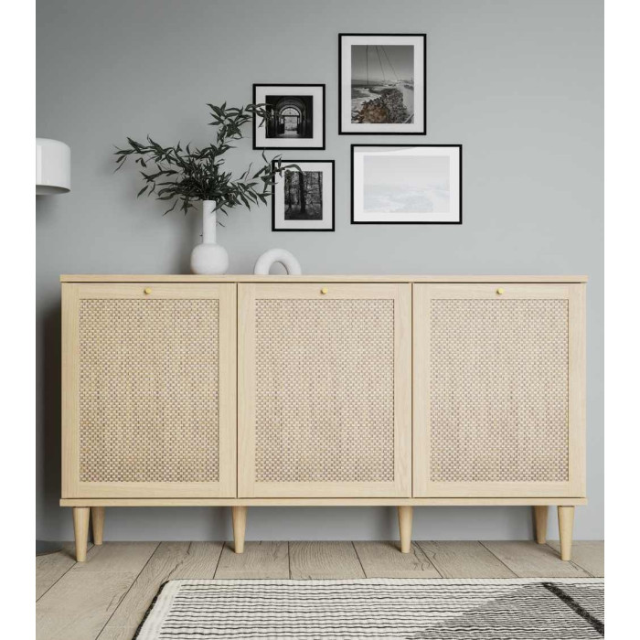 Mueble aparador de ratán DEKA