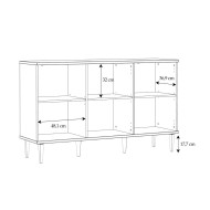 Mueble aparador de ratán DEKA