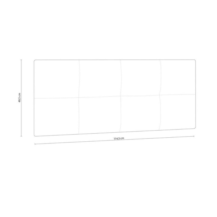 Cabecero de cama polipiel WADE